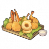 普通・川の幸のサクサク揚げ（普通酥炸河鲜）の画像