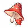 斑紅キノコ（斑红菇）の画像