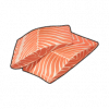 新鮮な魚肉（新鲜的鱼肉）の画像